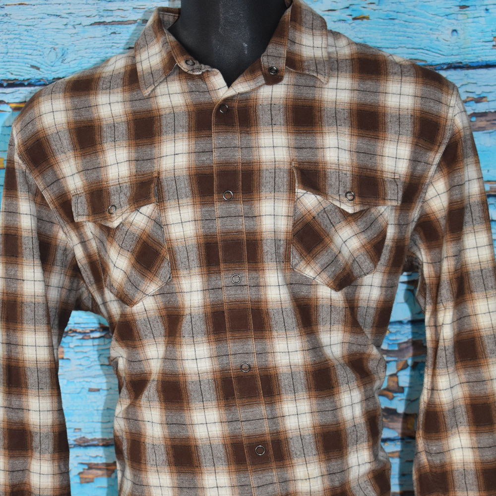 American Rag CIE Flannel Mens Shirt XL